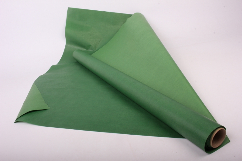 Бумага  КРАФТ  Зелёный однотонный   (70см*10м) К