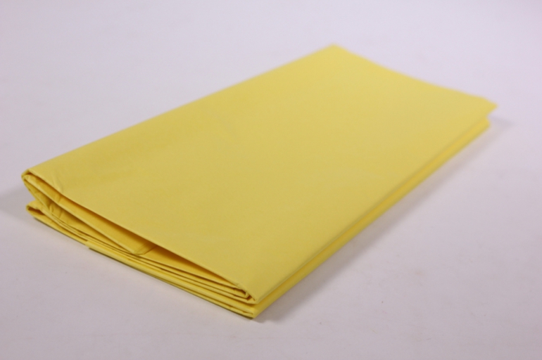 бумага тишью 10 шт 50х66 см, лимонный