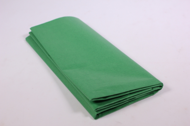 бумага тишью 10 шт 50х66 см, зеленый