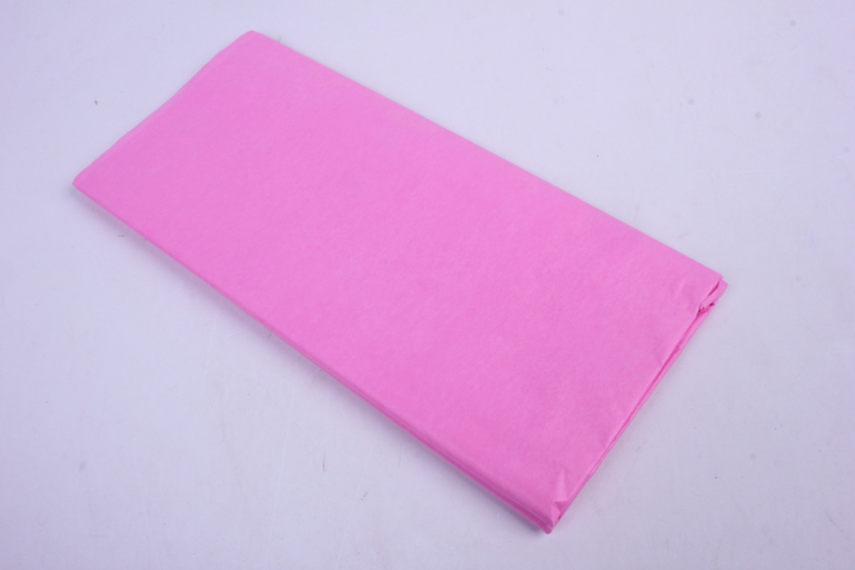 бумага  тишью (ч) ярко-розовая  50*66см (10 листов в уп)