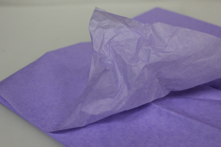 бумага тишью бумага тишью фиолетовая 76х50см (10 листов в уп) 7545
