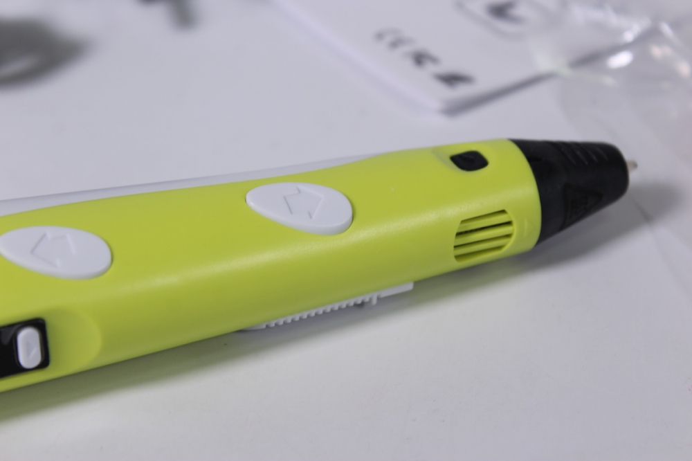 3d ручка желтая + 9м пластика