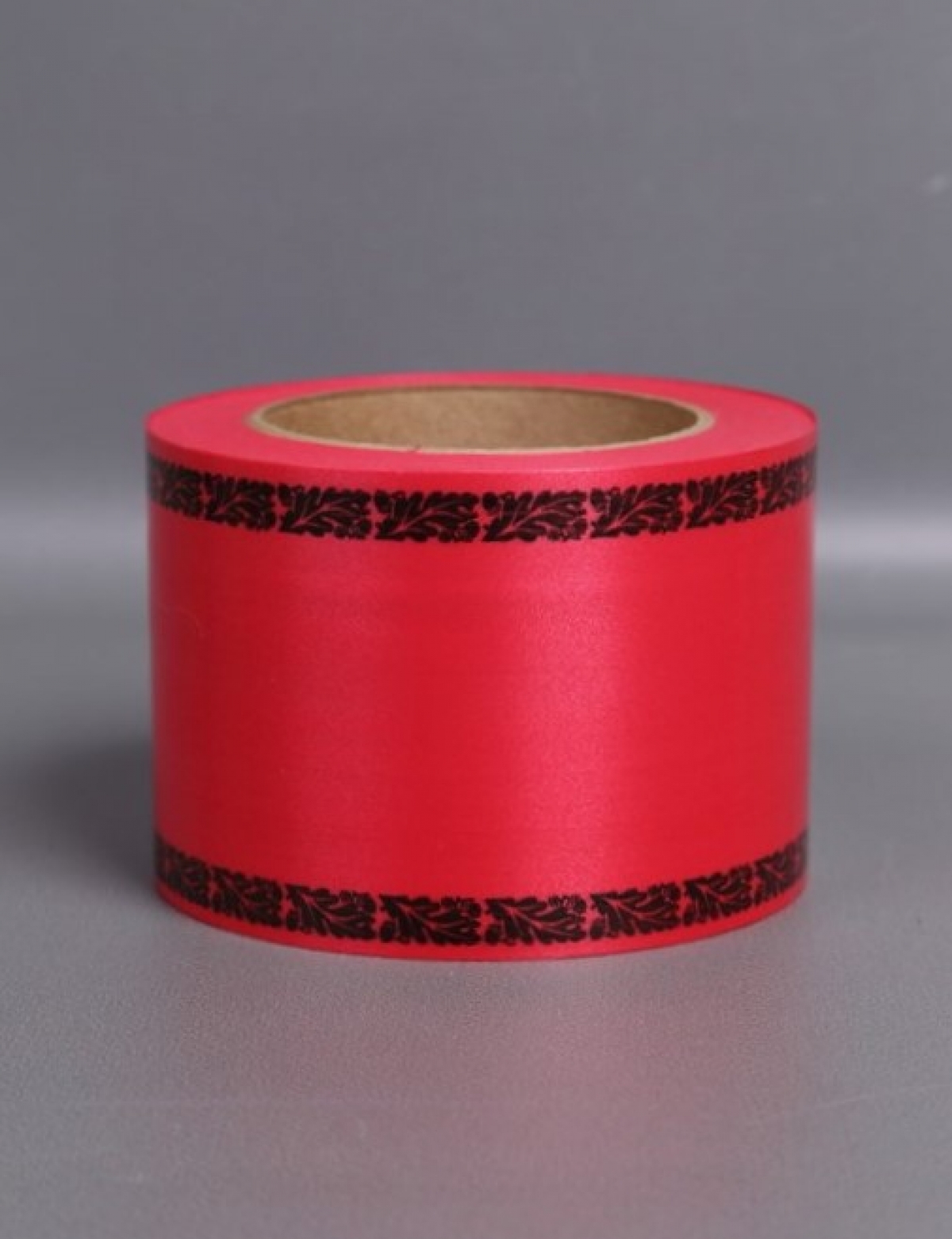 Лента простая (8см х 50м) С дубками по краям P816 МАЛИНОВЫЙ