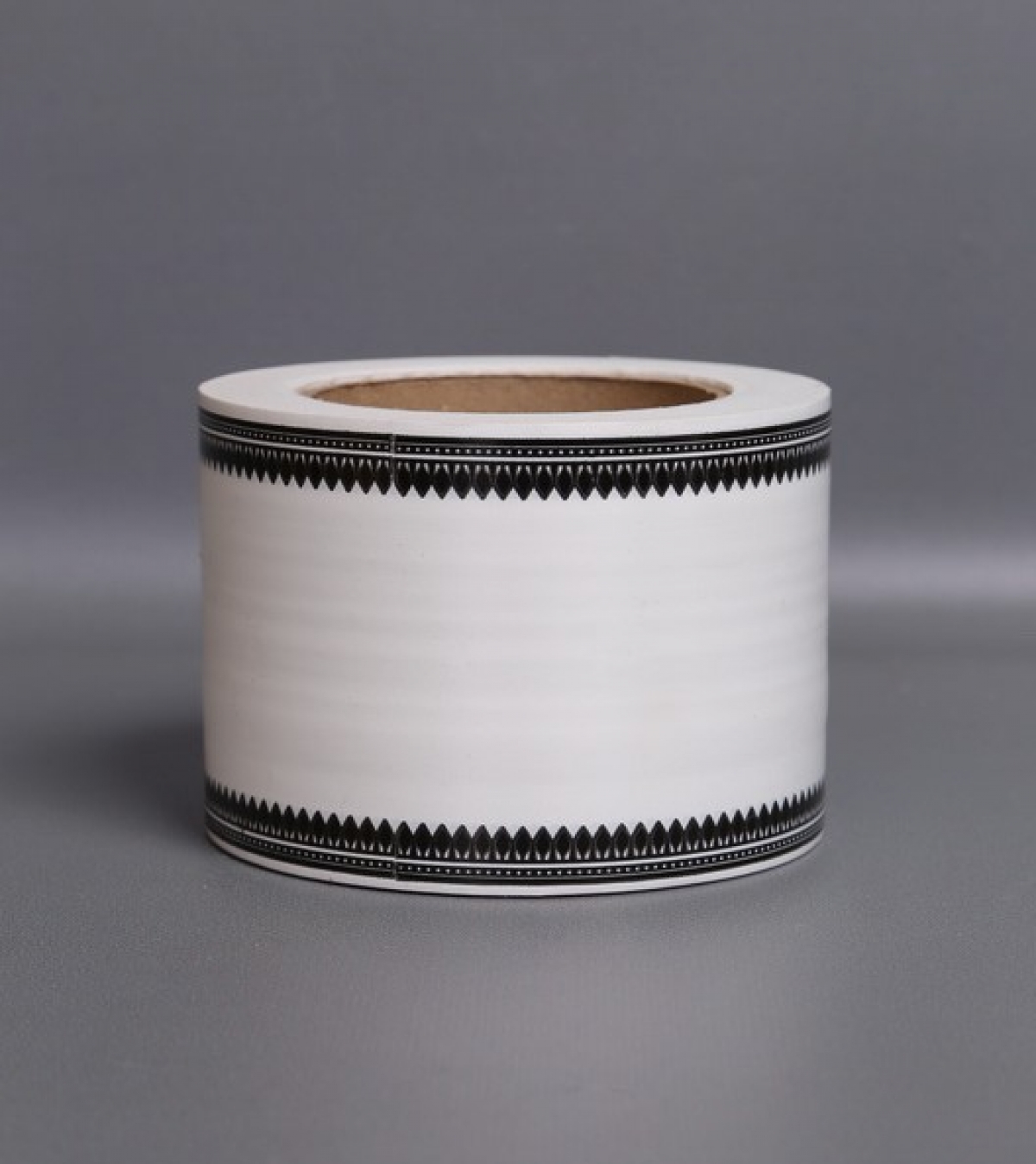 Лента простая (8см*50м) зубцы P835 БЕЛЫЙ