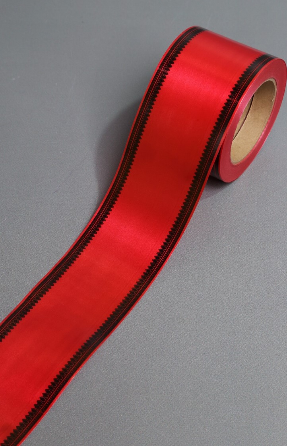 Лента простая (8см*50м) зубцы P838 КРАСНЫЙ