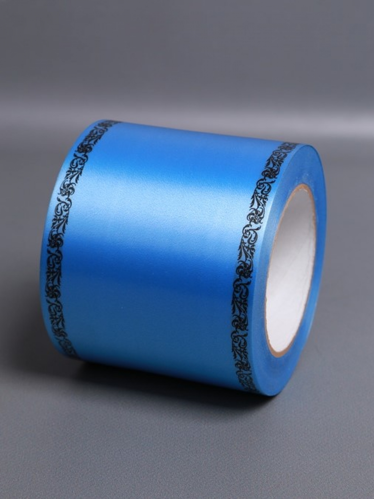 Лента простая (10см*50м) С дубками по краям P1011 СИНИЙ