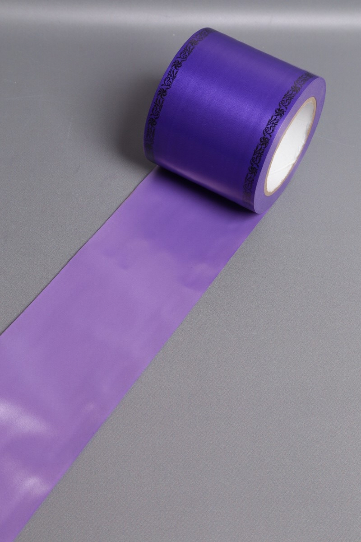 Лента простая (10см*50м) С дубками по краям P1001 ФИОЛЕТОВЫЙ