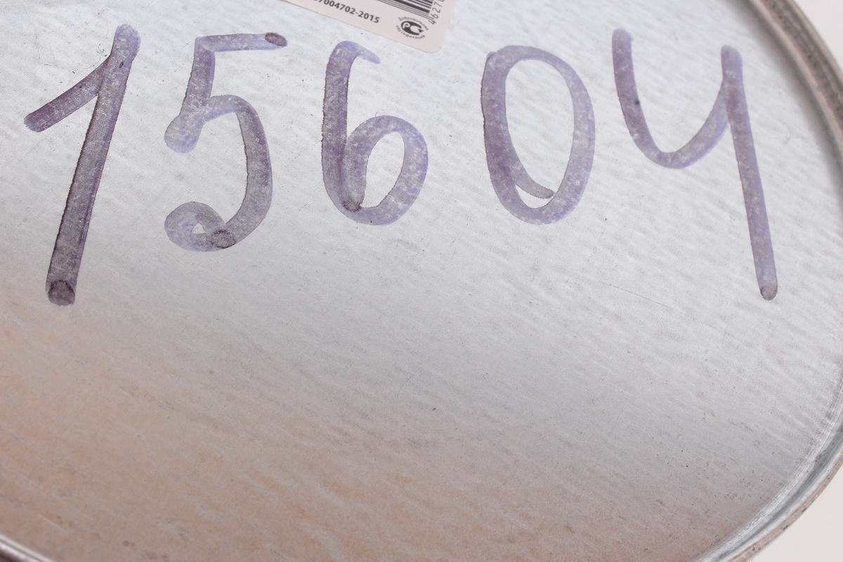 Ваза металлическая оцинкованная 11л (h=50см) с ручками