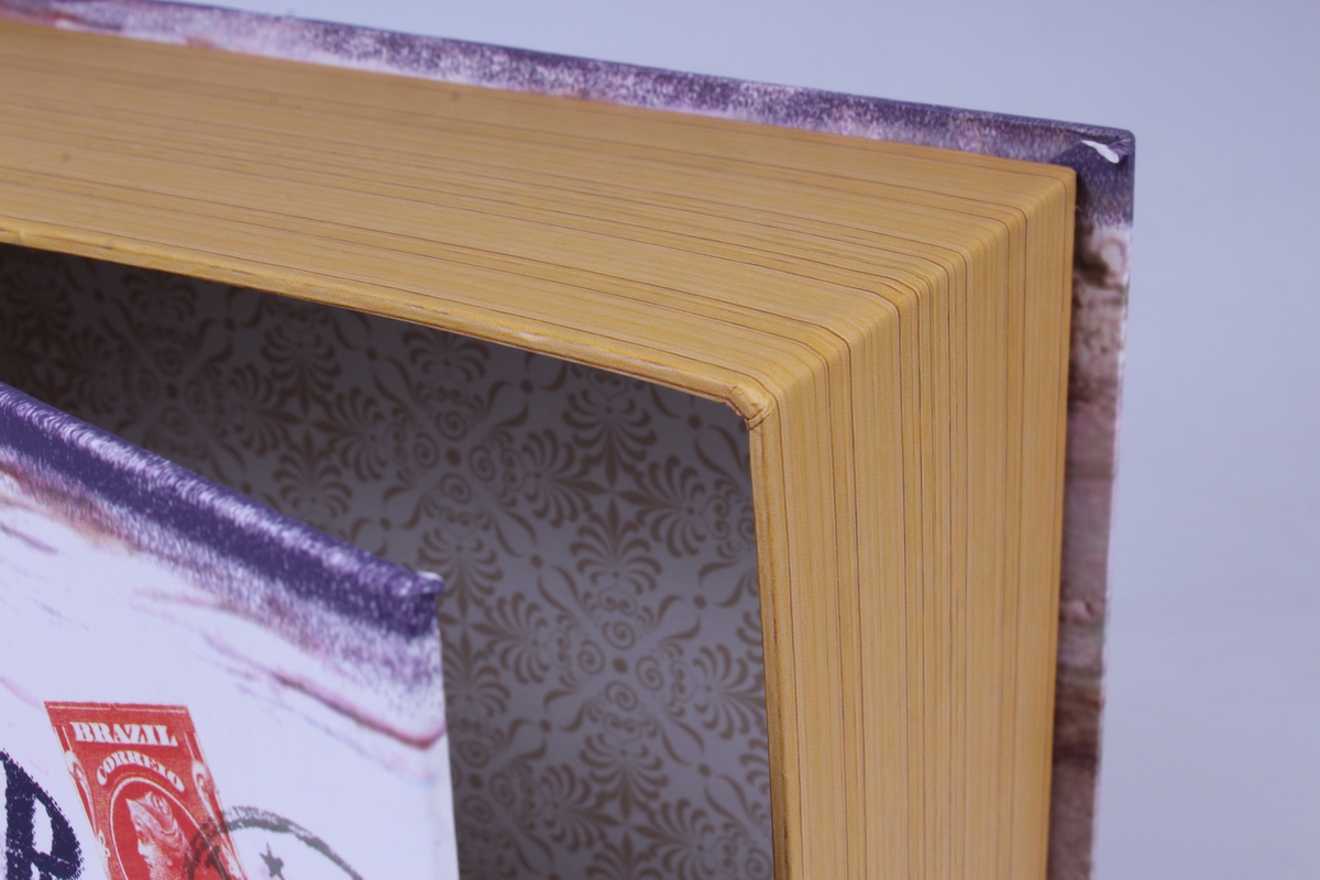 Набор подарочных коробок из 3шт- Книга прямоугольник Лаванда 