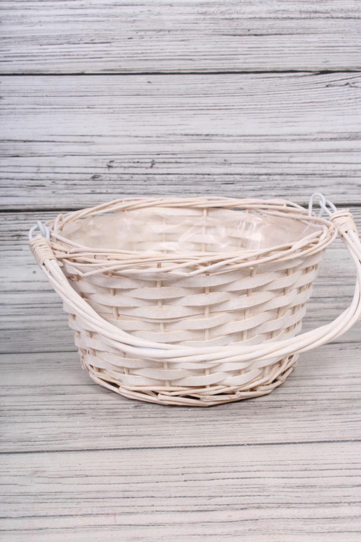 Корзина из ивы  белый  1733