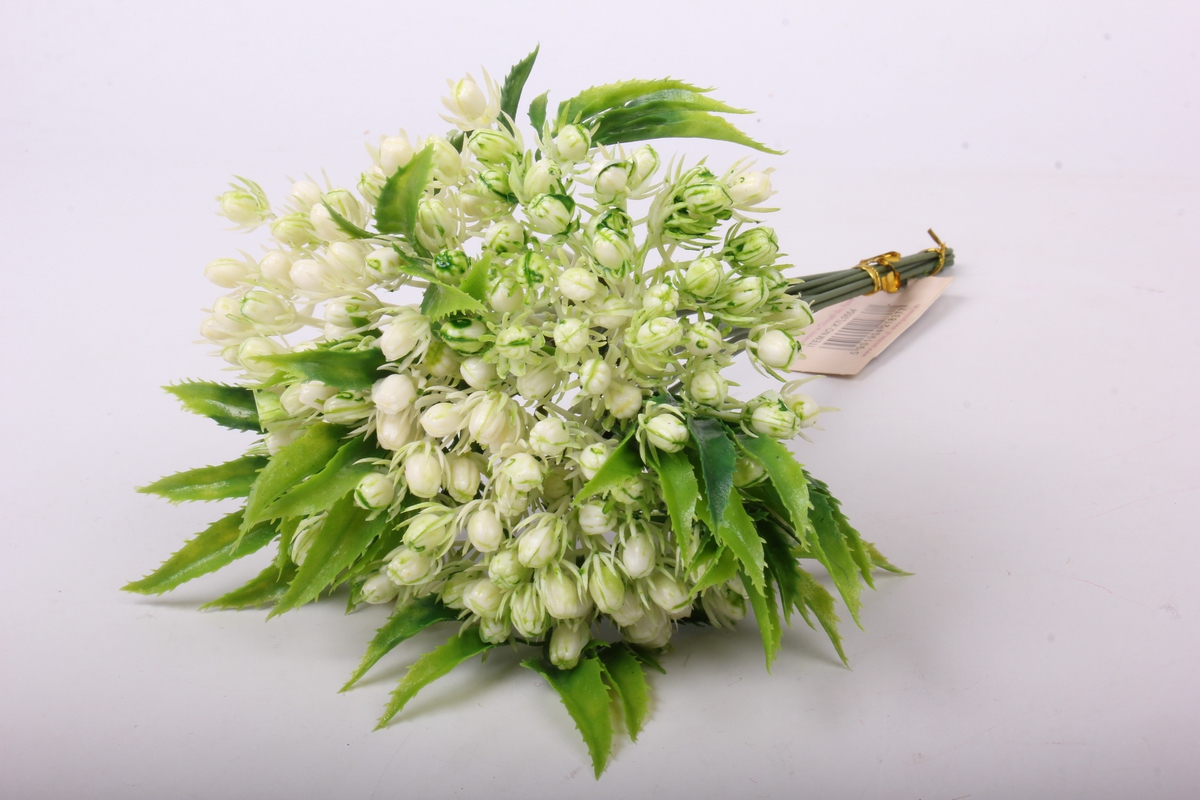 Веточки с белыми ягодками 30см (10 шт в уп) K7L0554  8377