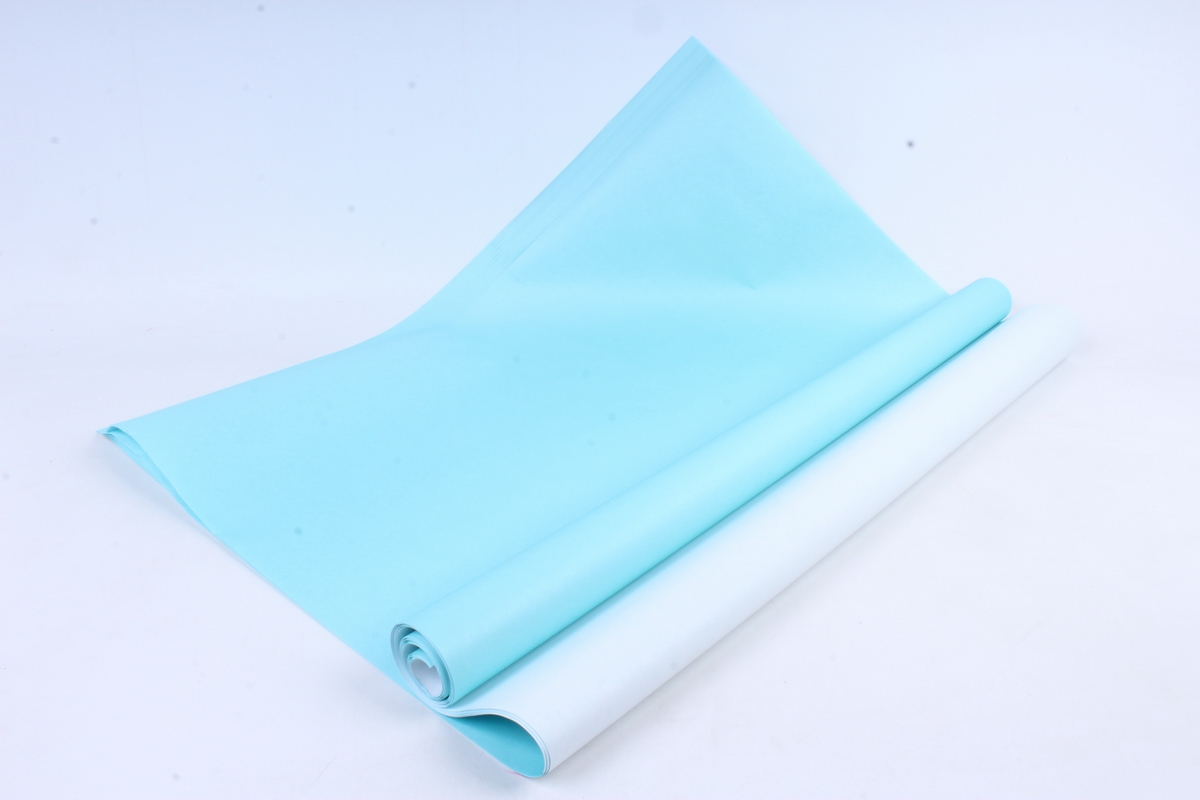 Бумага 1м*70см Дизайнерская бумага "Голубая"  78г/м2  10шт/уп  (М)