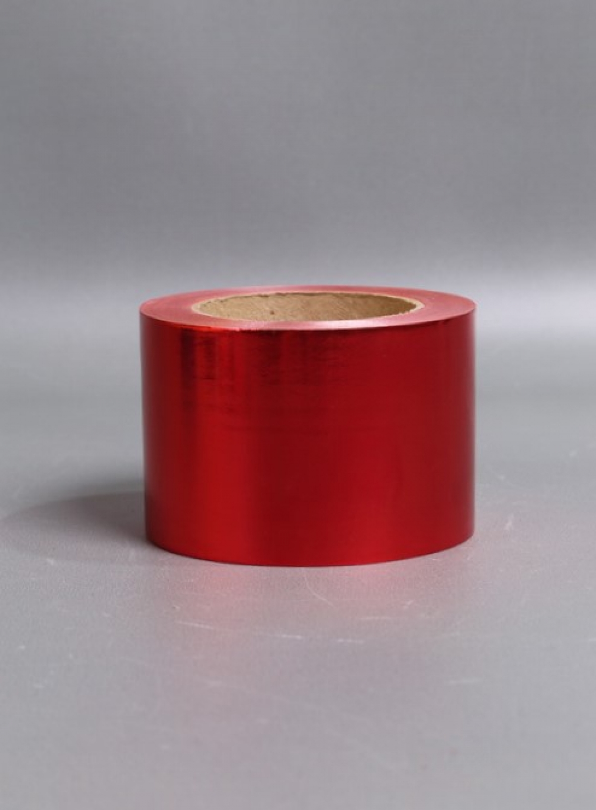 Подарочная Декоративная Лента металлизированная - 8х50у - Красная М848