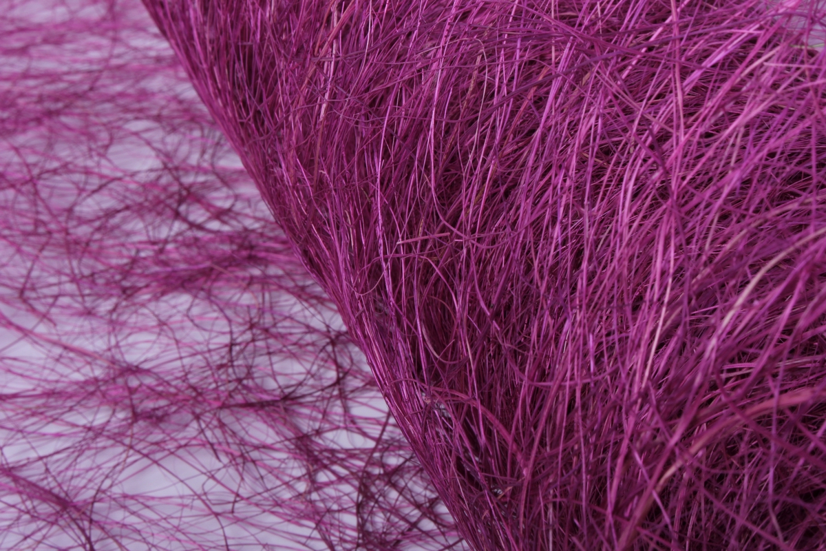 абака натуральная 48см х 9м, пурпурный