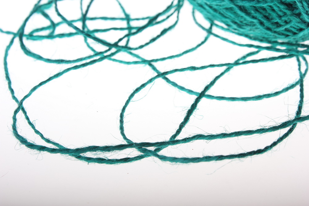 аксессуары для флористов - лента текстильная - шнур натуральный джутовый в ассортименте 100гр аксессуары для флористов - лента текстильная - шнур натуральный джутовый в ассортименте 100гр - морская волна 2223