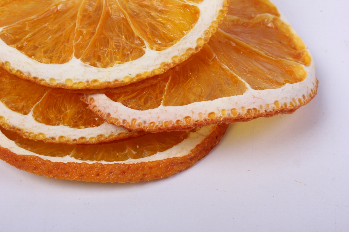 апельсин сушёный (10шт в уп) d=6см