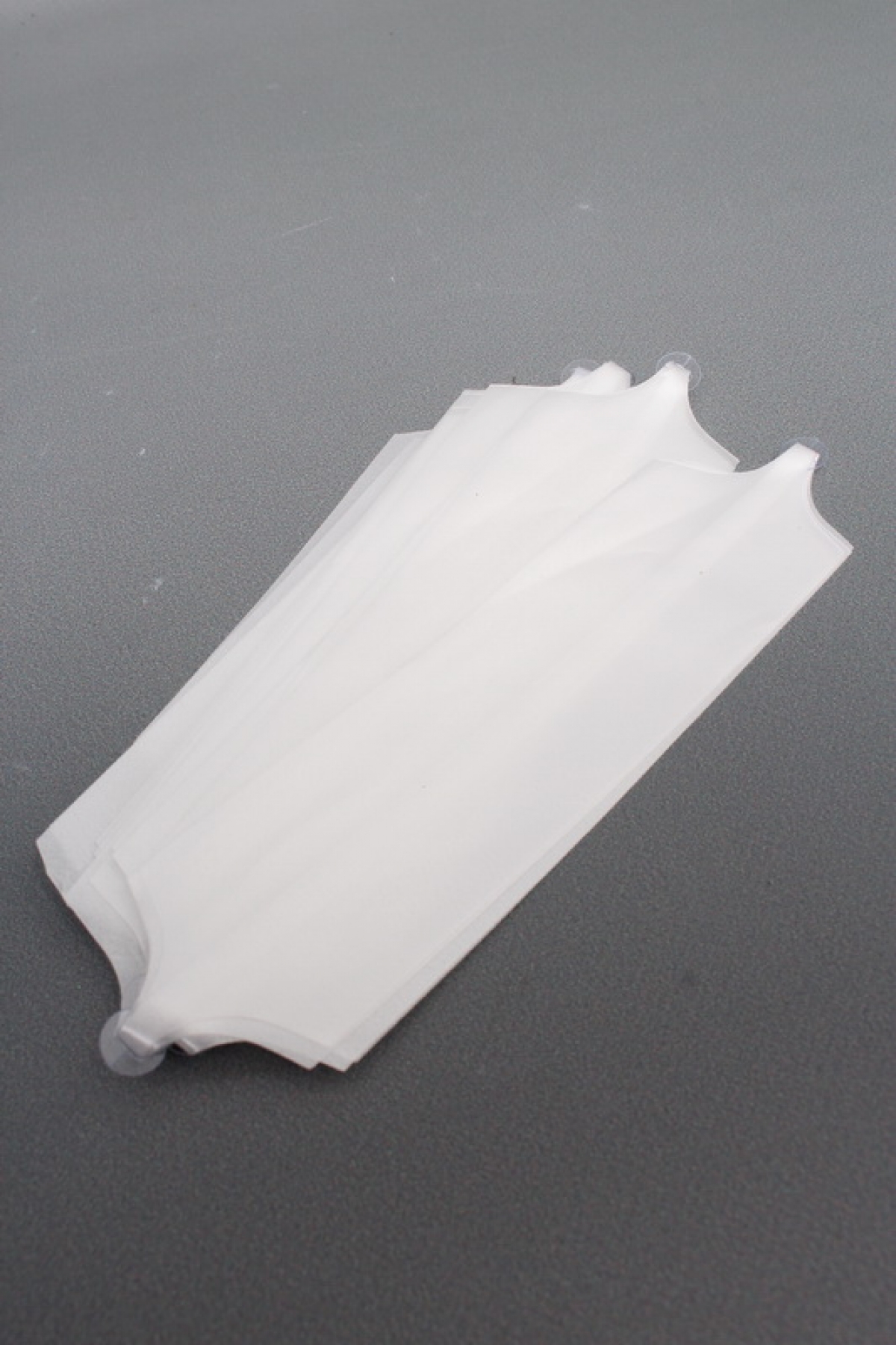 Бант-шар 50 мм, диаметр 19 см, белый 2343М