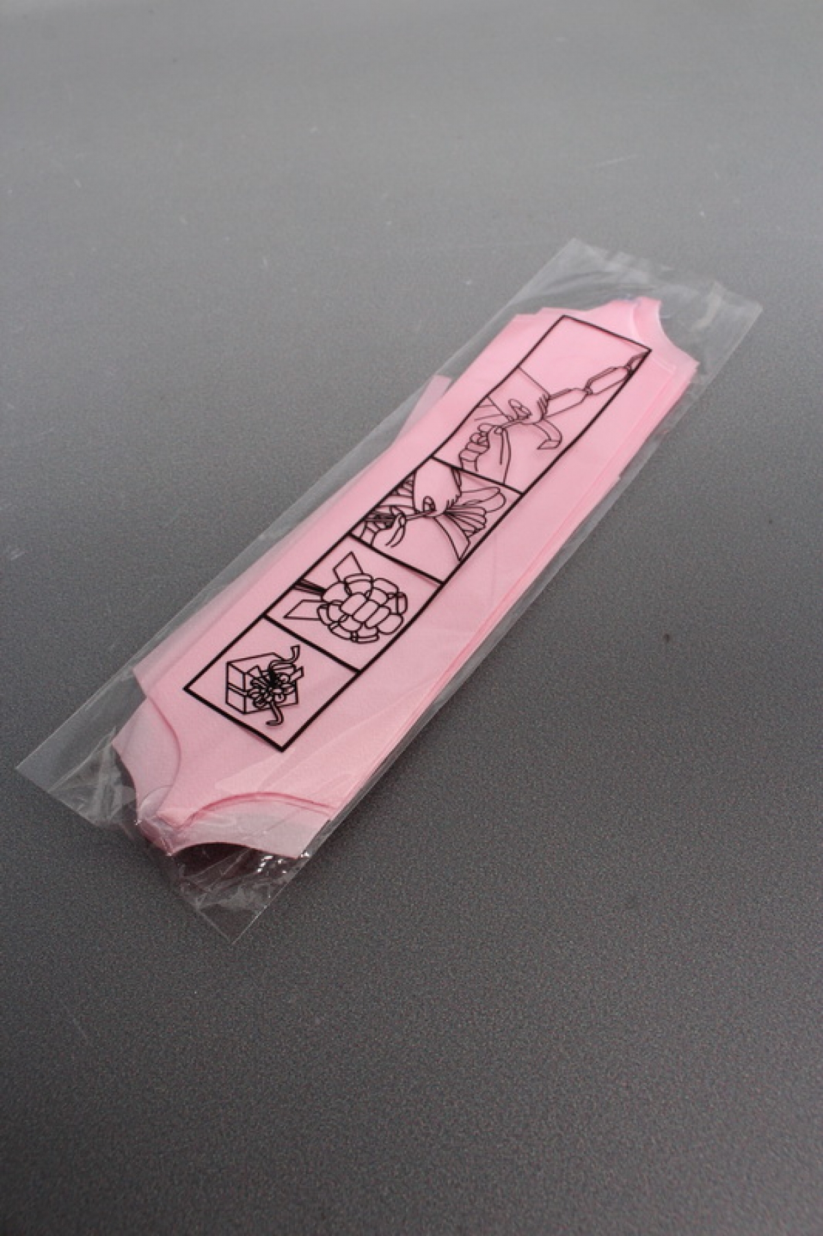 Бант-шар 50 мм, диаметр 19 см, светло-розовый 2336М