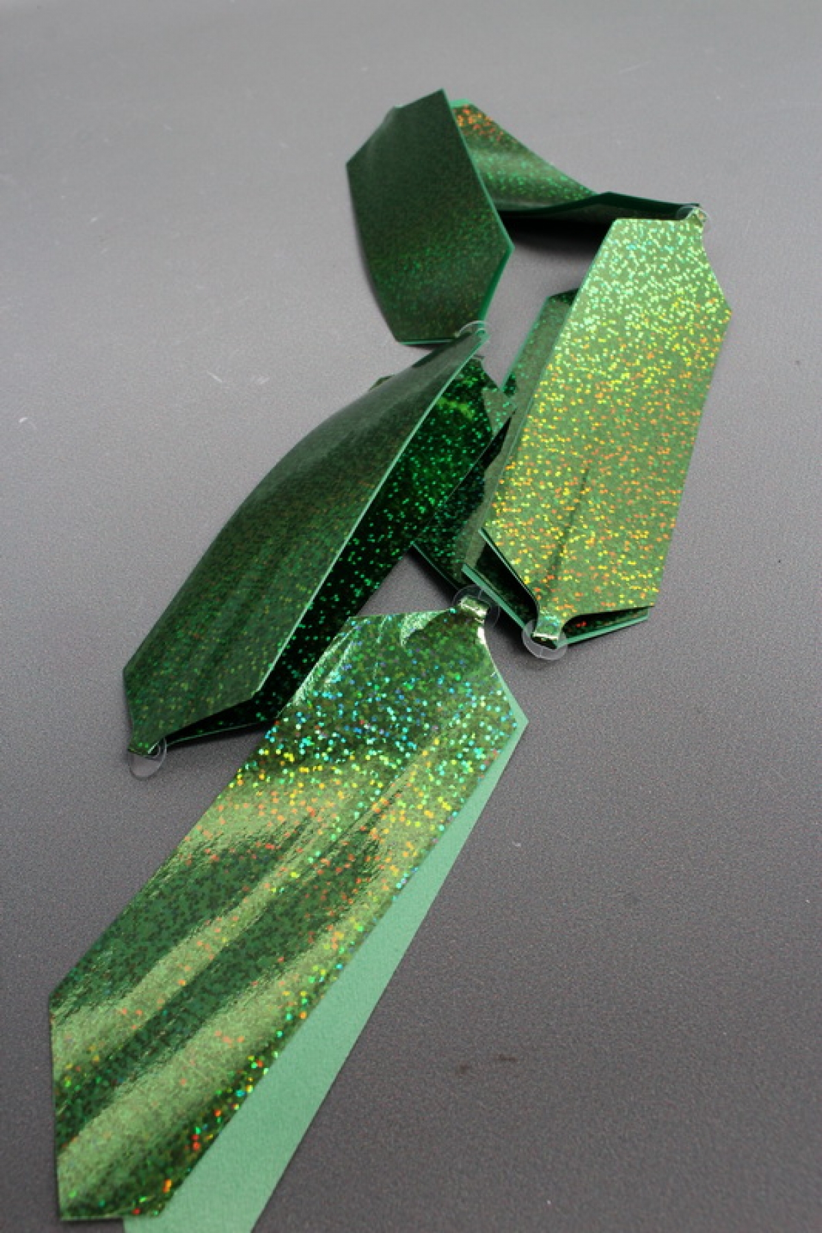 Бант-шар 5см  голография зеленый   1шт