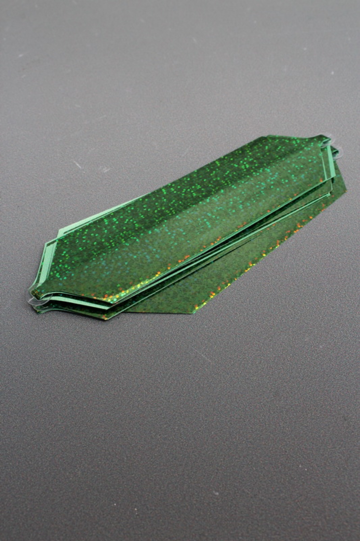 Бант-шар 5см  голография зеленый   1шт