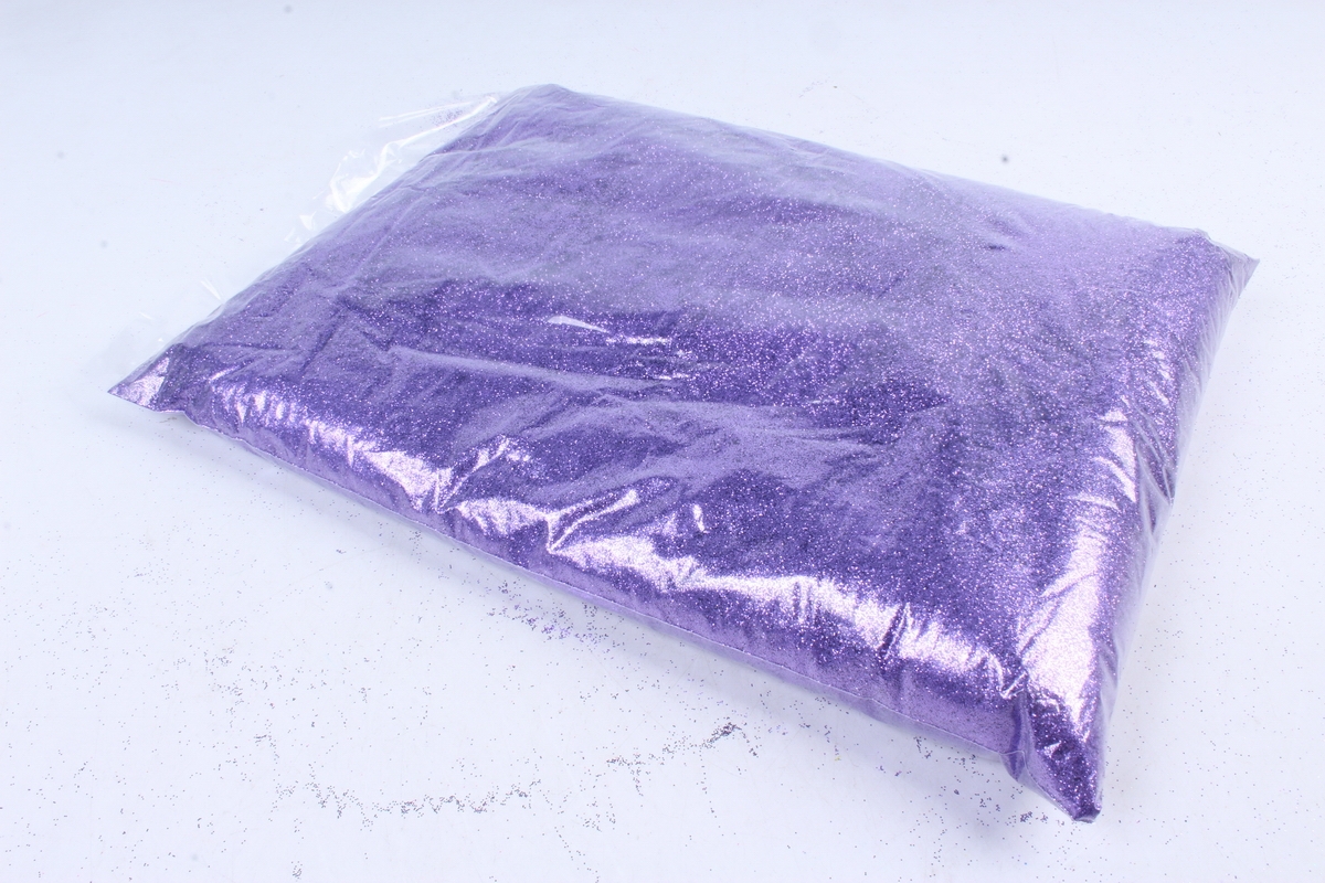 Блестки цветные 1 кг металл фиолетовый