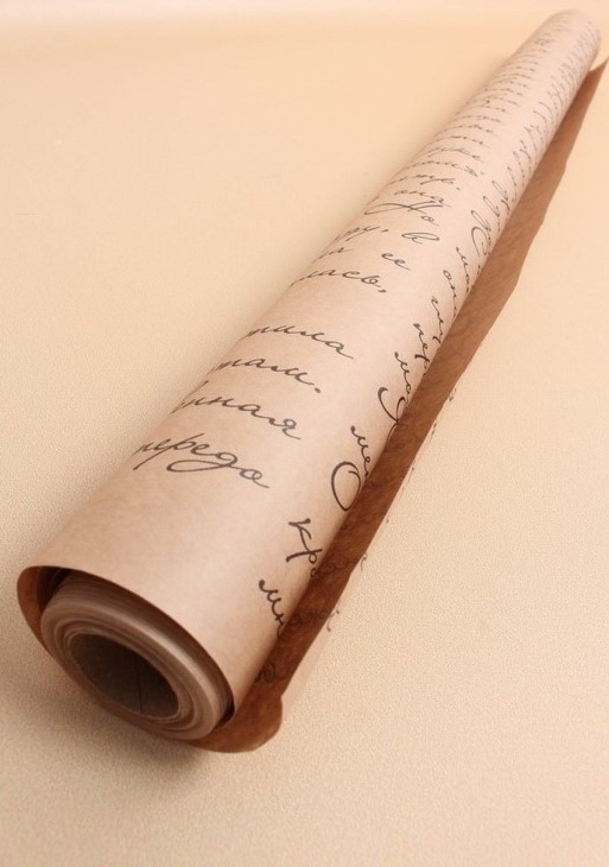 Бумага крафт 70г/м2, 70см x 10м, Муза, черный		00106676