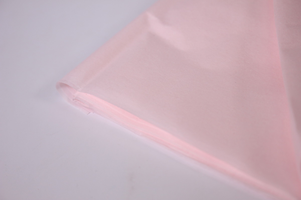 бумага тишью 10 шт 50х66 см, нежно-розовый