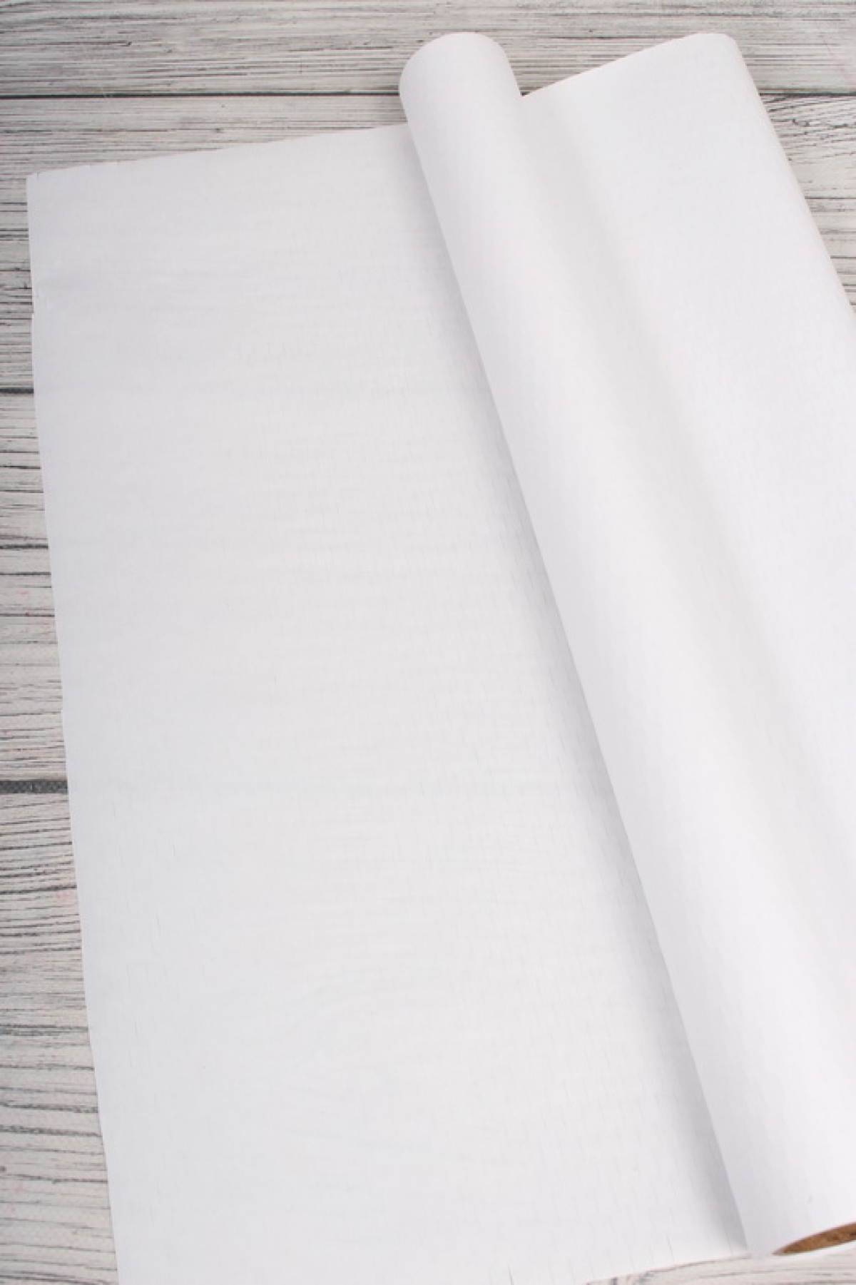 Бумага упаковочная "Соты", 80 грамм, 50cm*5ярд, цв.белый 2942Л