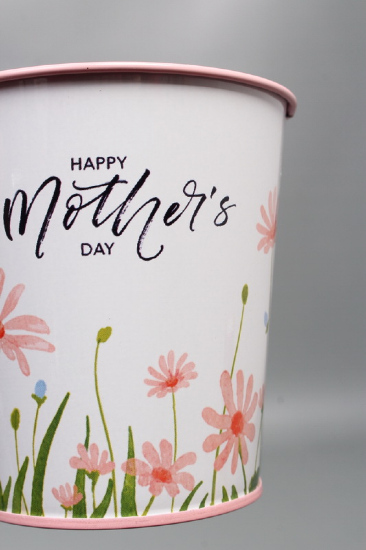 Декоративное кашпо "Цветущая милость " D10XH10 см B:D7.5 см, 1 шт.  7868М