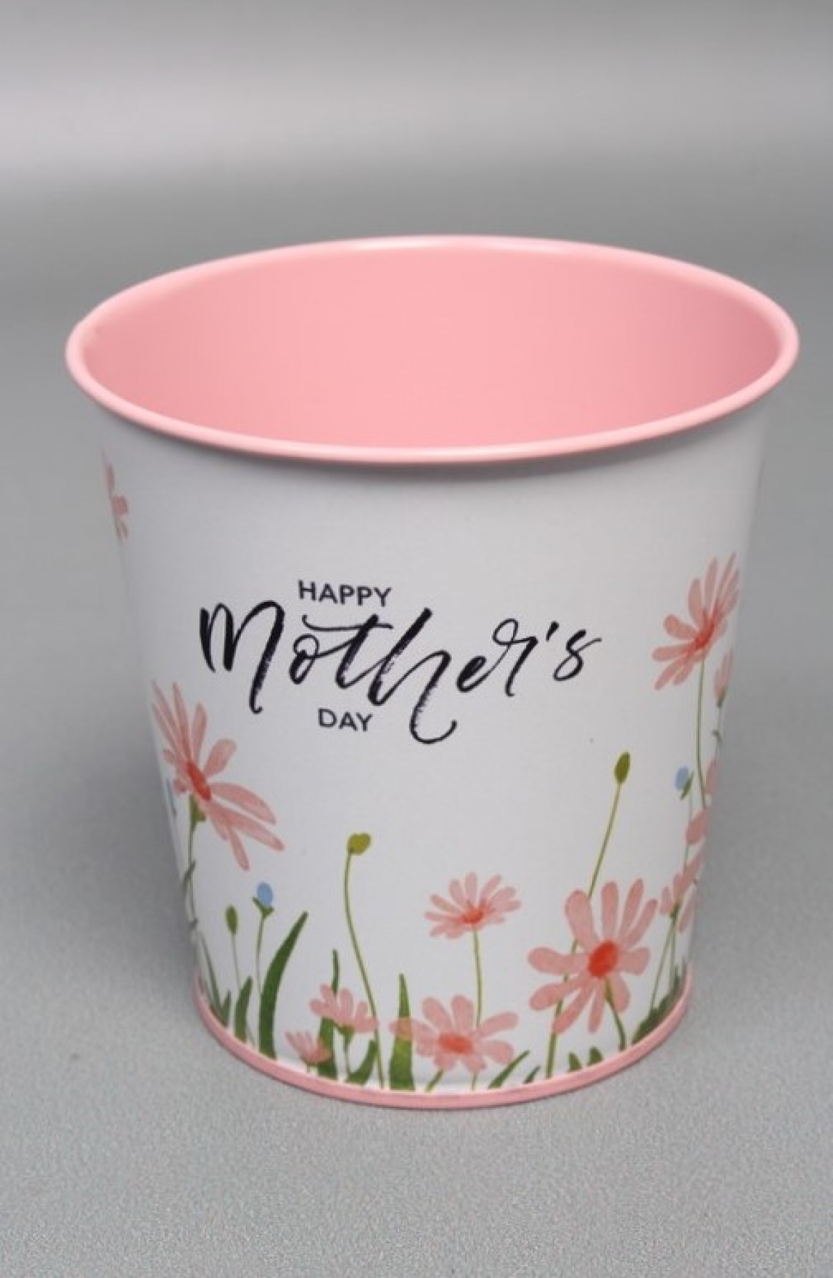 Декоративное кашпо "Цветущая милость " D10XH10 см B:D7.5 см, 1 шт.  7868М