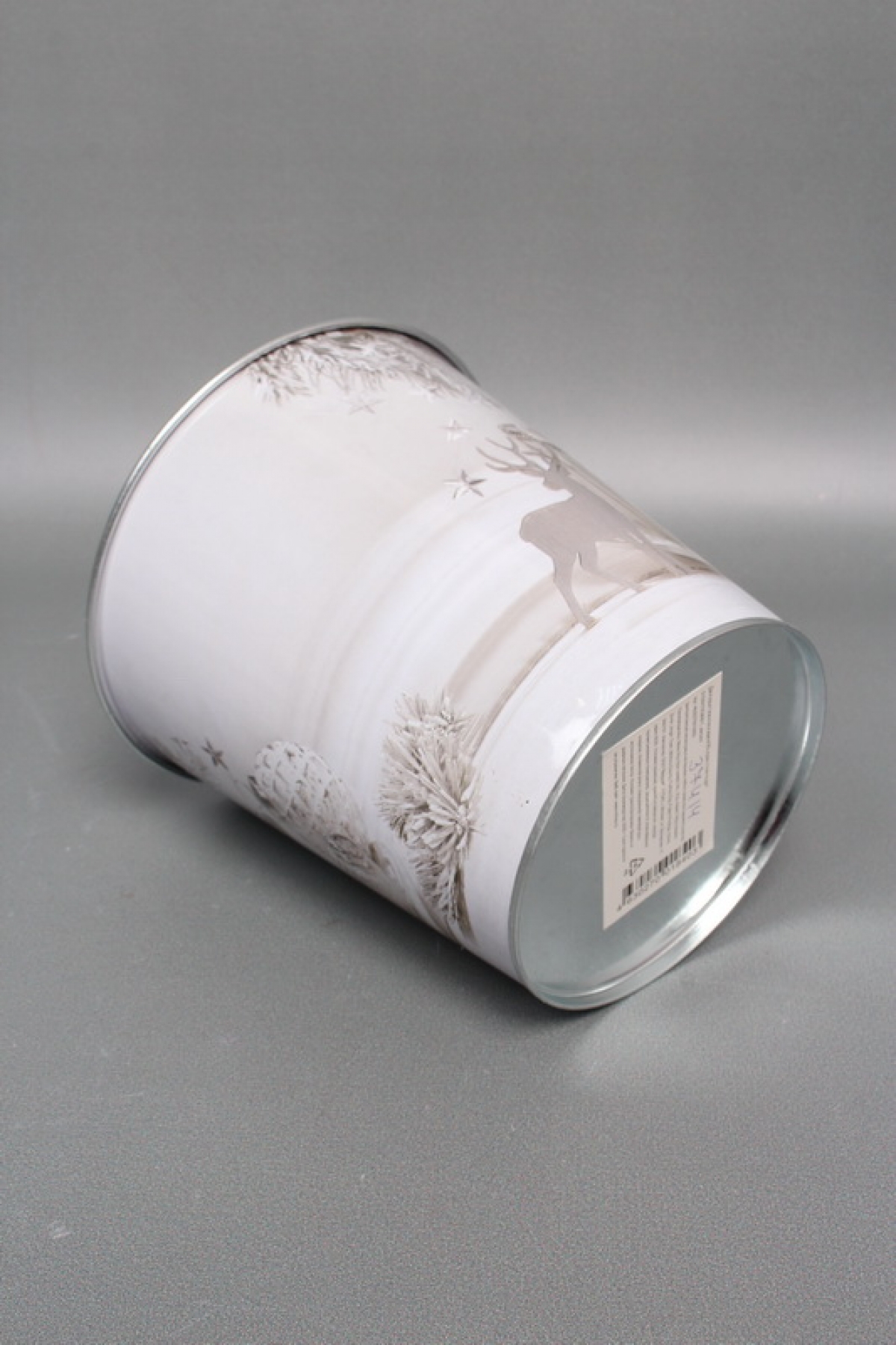 Декоративное кашпо "Искристое чудо" D15XH15CM/B11, металл  8403М