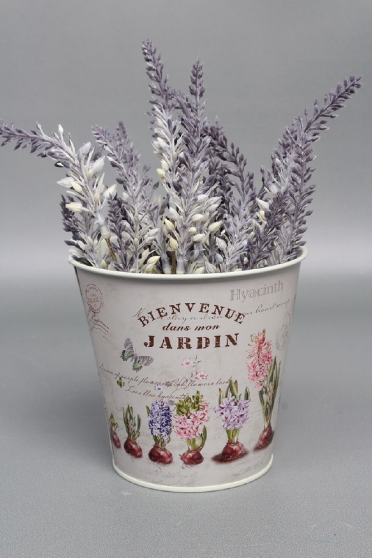 Декоративное кашпо "Jardin" D12XH11CM/B8.5, металл 1950М