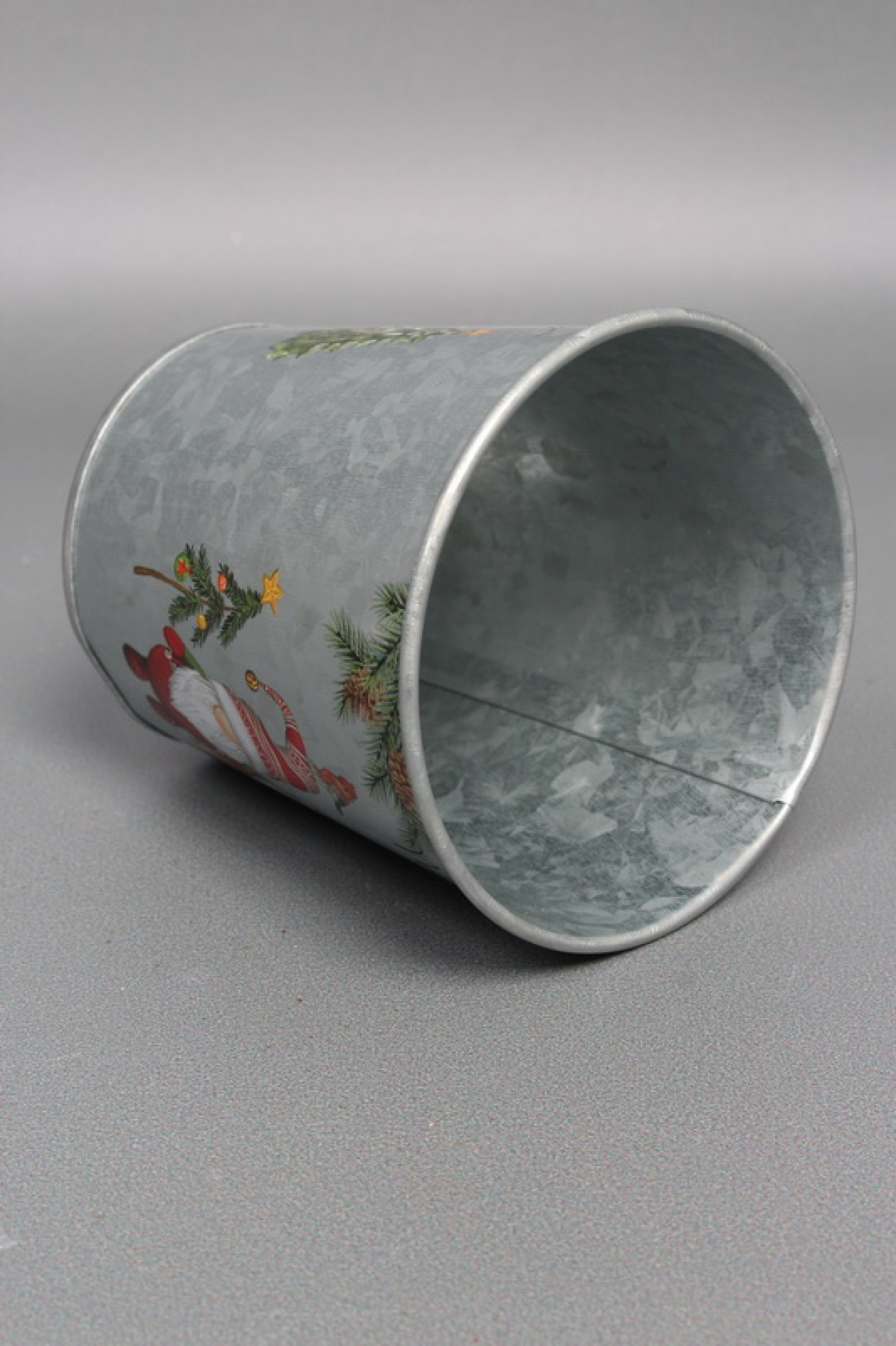 Декоративное кашпо "В кругу лесных друзей" 9,8XH10CM/B7,5, металл  1186М