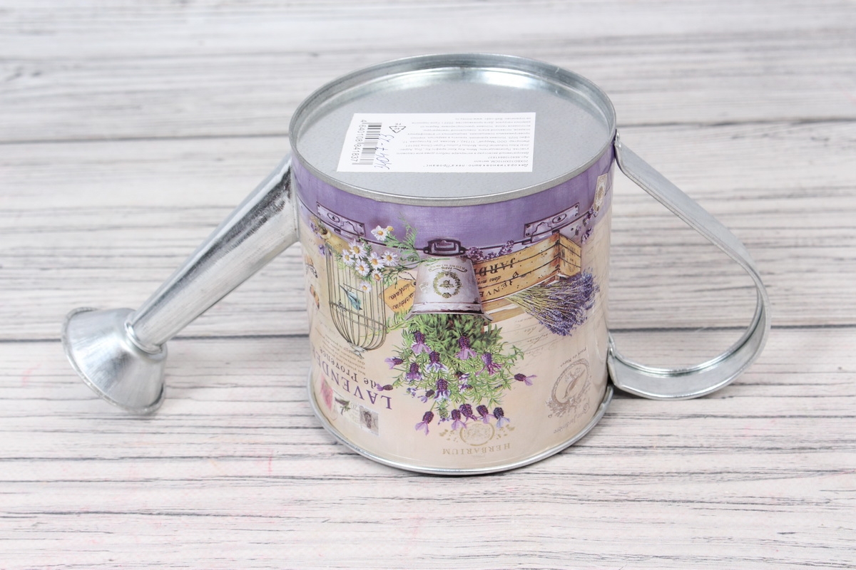 Декоративное кашпо-лейка "Прованс" 20XBD10XH10CM, металл  1837