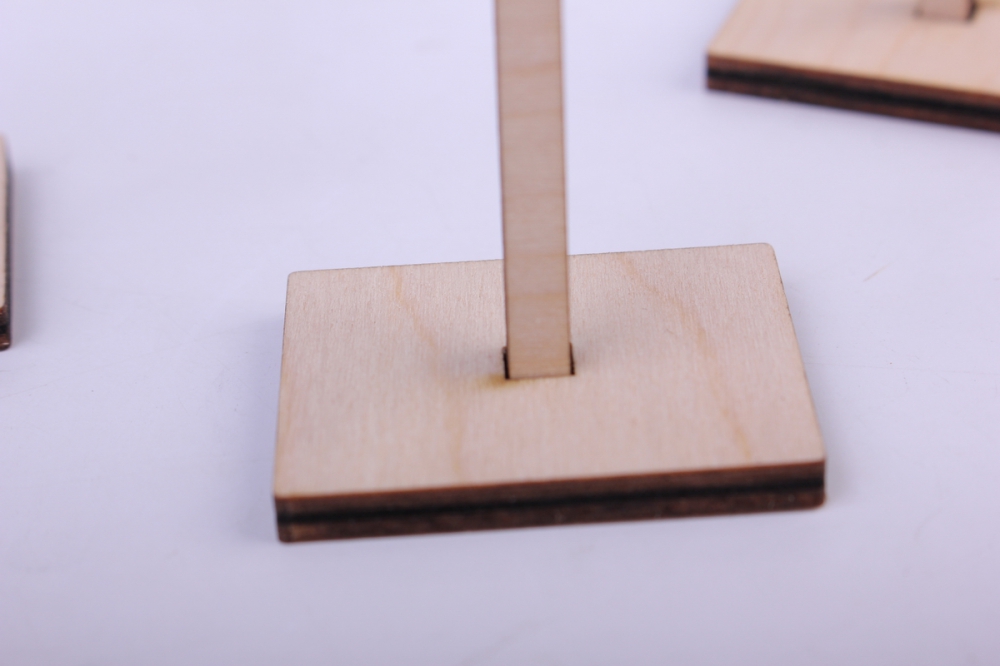 деревянная заготовка - минидорожные знаки на подставках, фанера 4мм	 302061