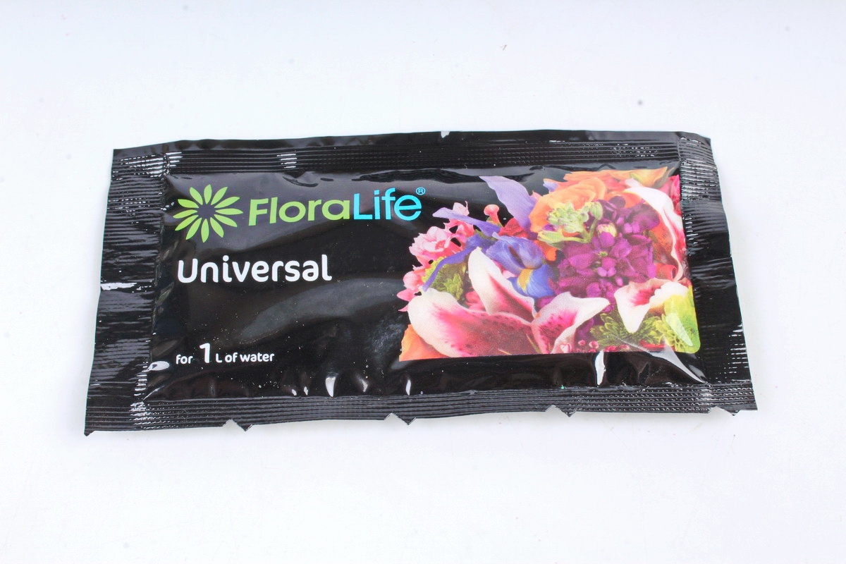 Floralife Flower Food CLEAR 300 Порошковая подкормка для срезанных растений, пакет 10 гр. 7374