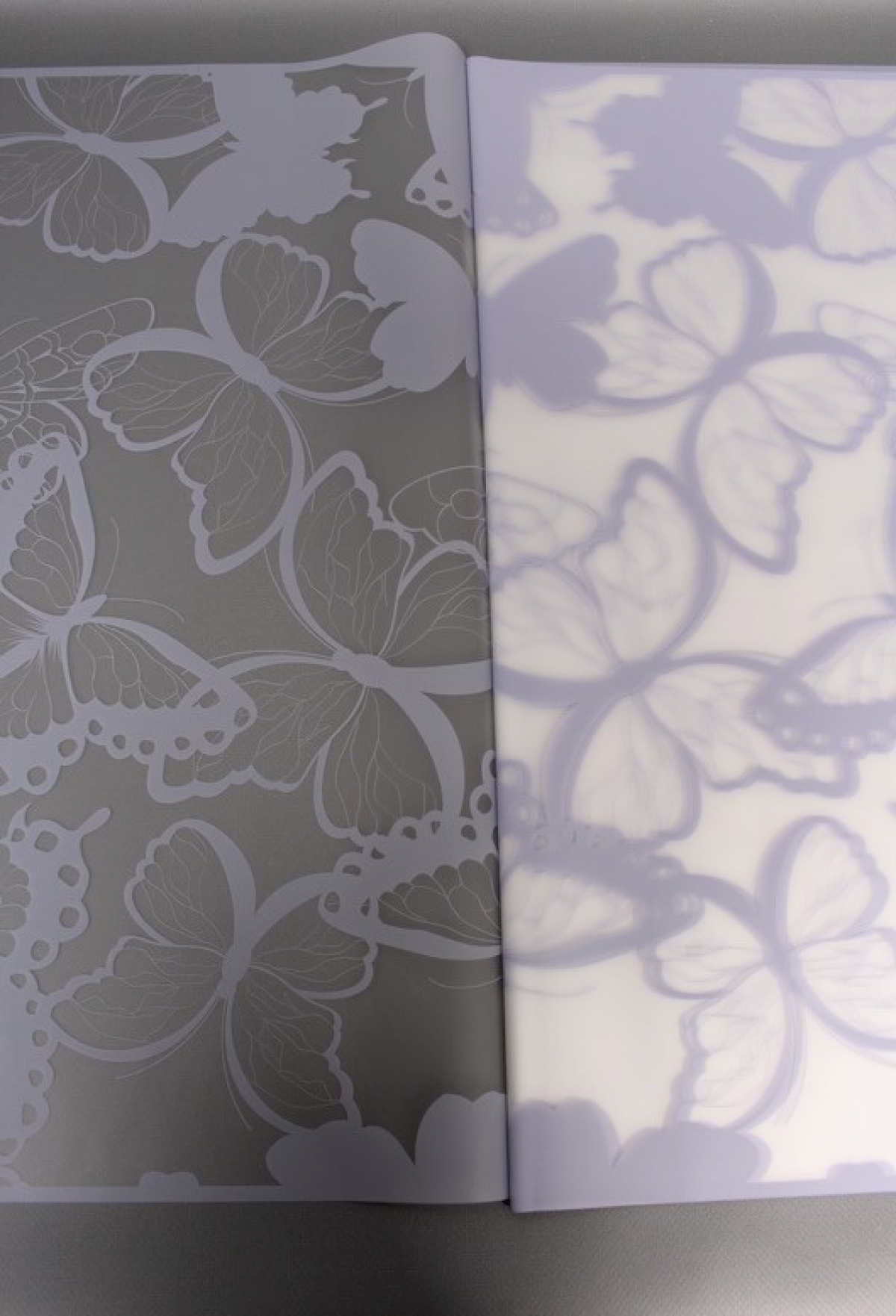 Флористическая пленка "Батерфлай" 50 мкр, 57 см х 57 см, 20 листов/упак., сиреневый 6254М