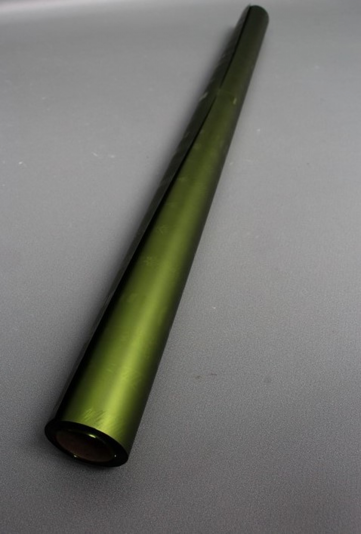 Флористическая пленка, металлическая Новогодняя, 40 мкр, 58 см х 10 м, зеленый 3968М