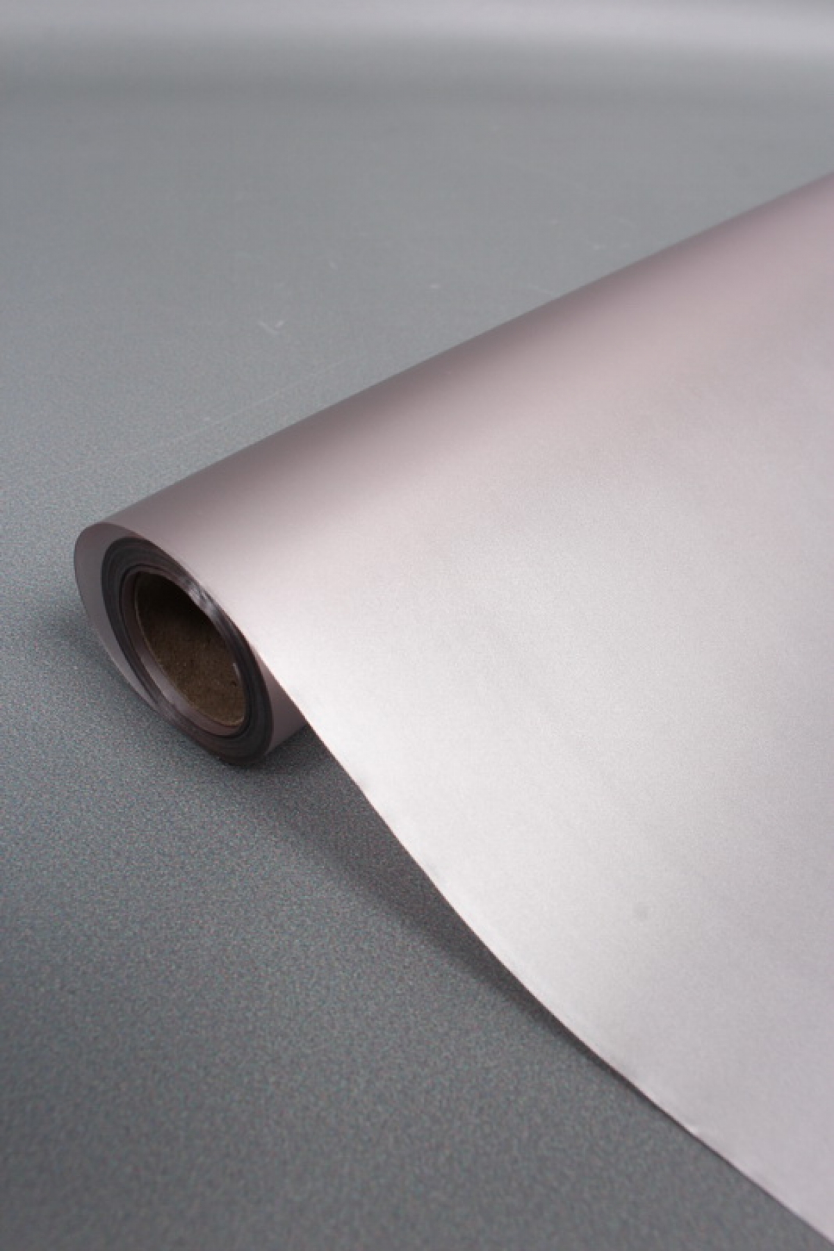 Флористическая пленка с перламутровым эффектом, 50 мкр, 57 см х 10 м, жемчужно-серый 7164М