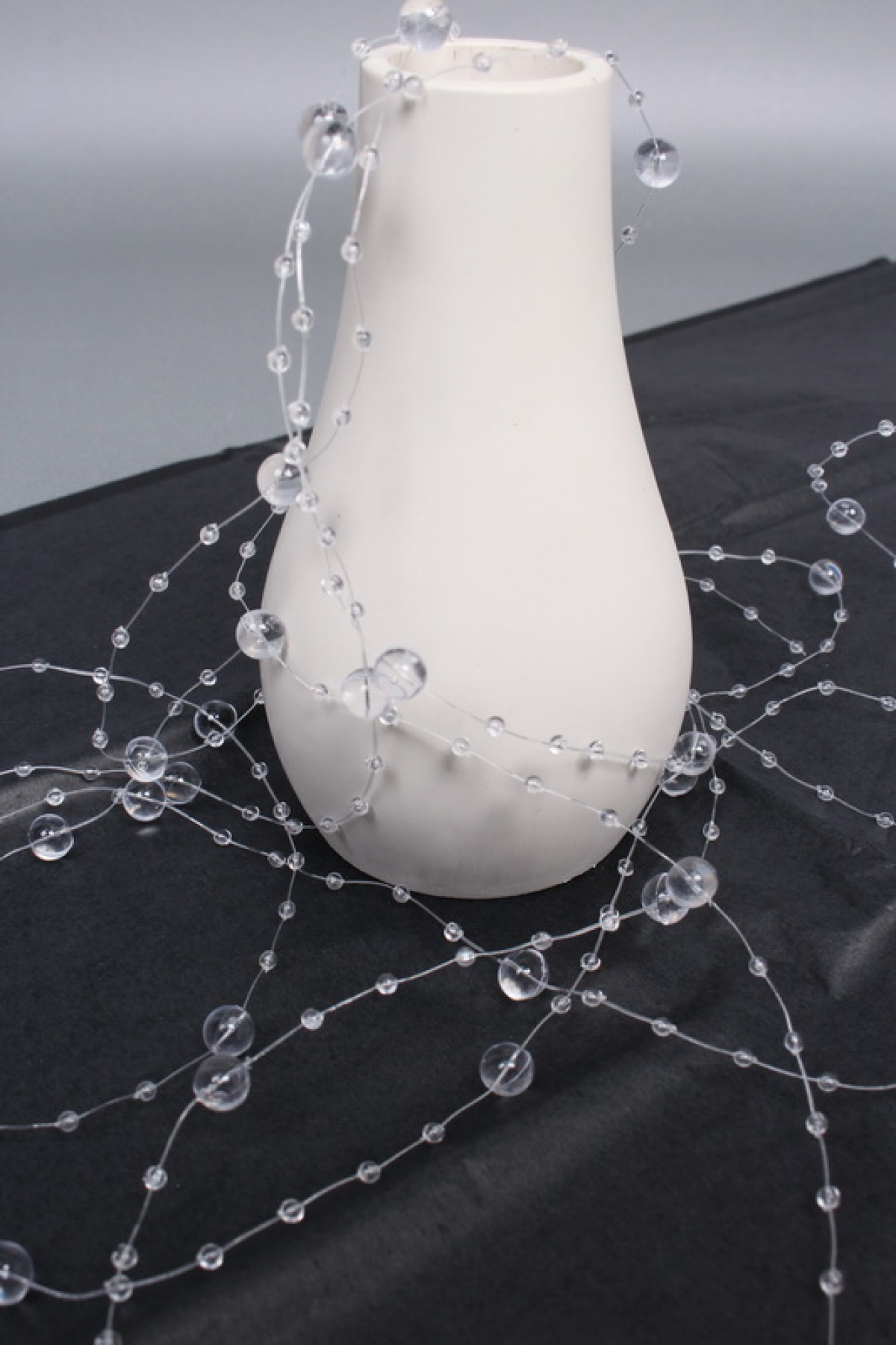 Жемчужная нить на катушке, 3+8 мм * 60 м, прозрачный  4224М