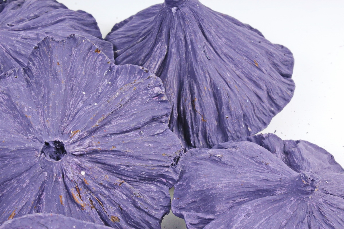 Головка лотоса сухоцвет сирень 10-12см (10шт в уп) CS18B611-PURPLE 3926