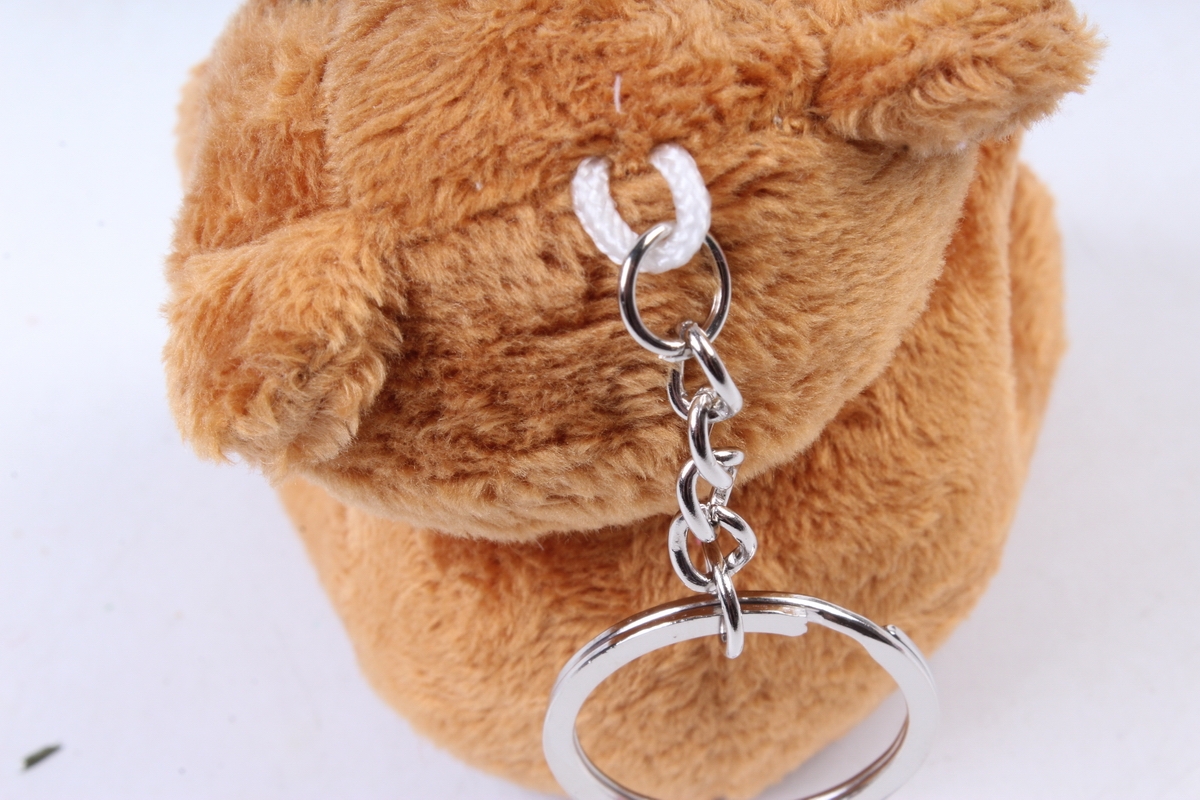 Игрушка для букета (Г) - Мишки-43, коричневый брелок  , арт. 867-3