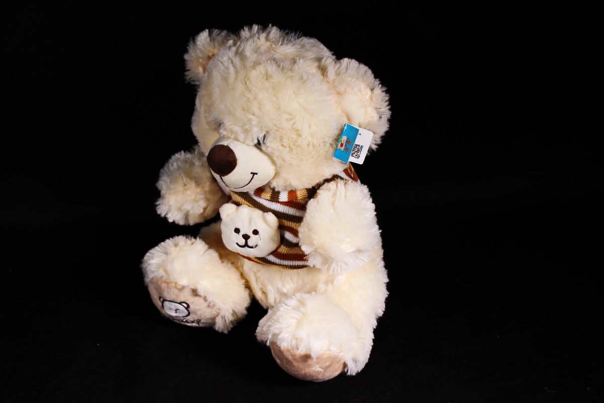 Игрушка мягкая - (Г) Мишка Фомка бежевый 30*32см, арт. 6010-30