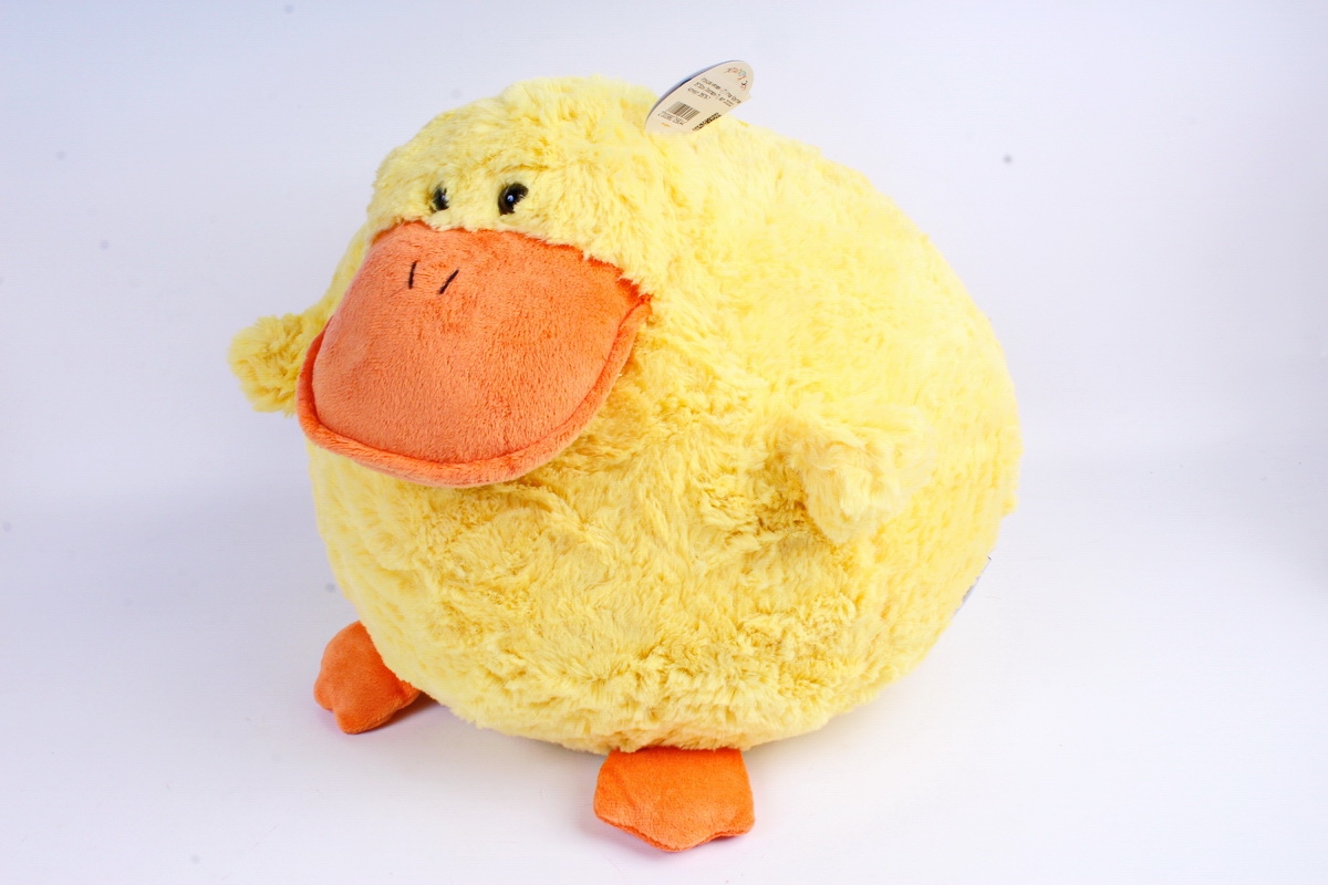 Игрушка мягкая - (Г) Утка Круглая 35*30см (Зоопарк-7), арт.20202