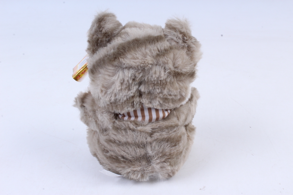 Игрушка мягкая - Кот в коробке дымчатый   М-1570/12