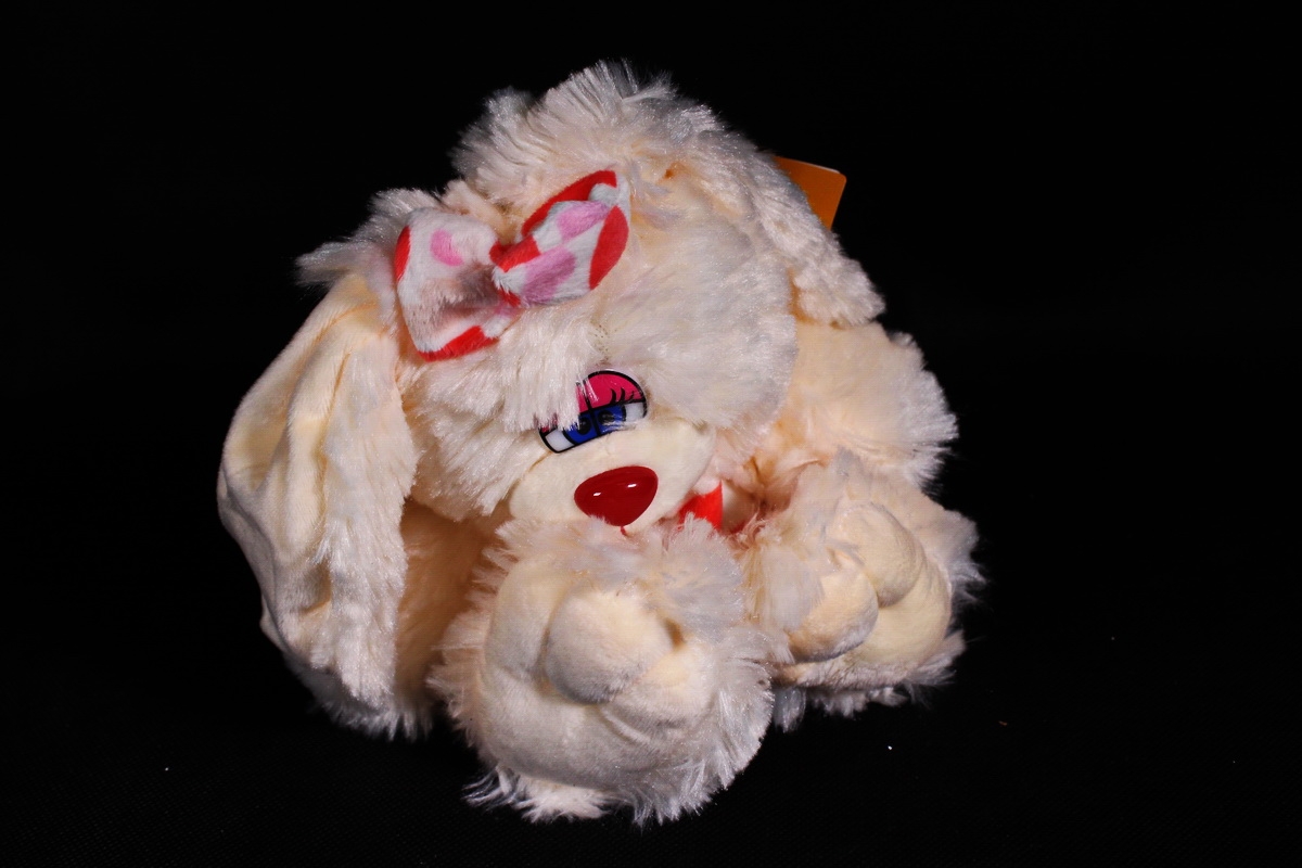 Игрушка мягкая (Г) - Заяц Лавлик-2 шампань 16*30см, арт.1514-30