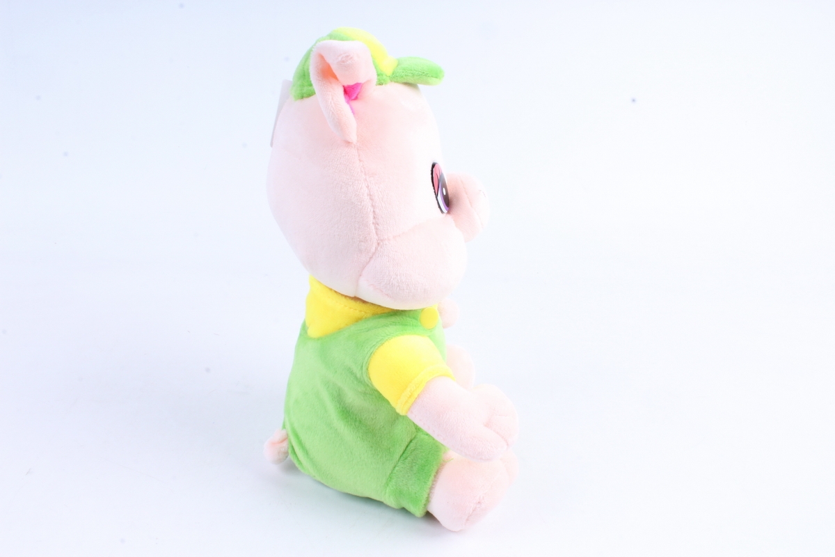Игрушка мягкая Хрюшка музыкальная мальчик 25см  АГ-83040/25