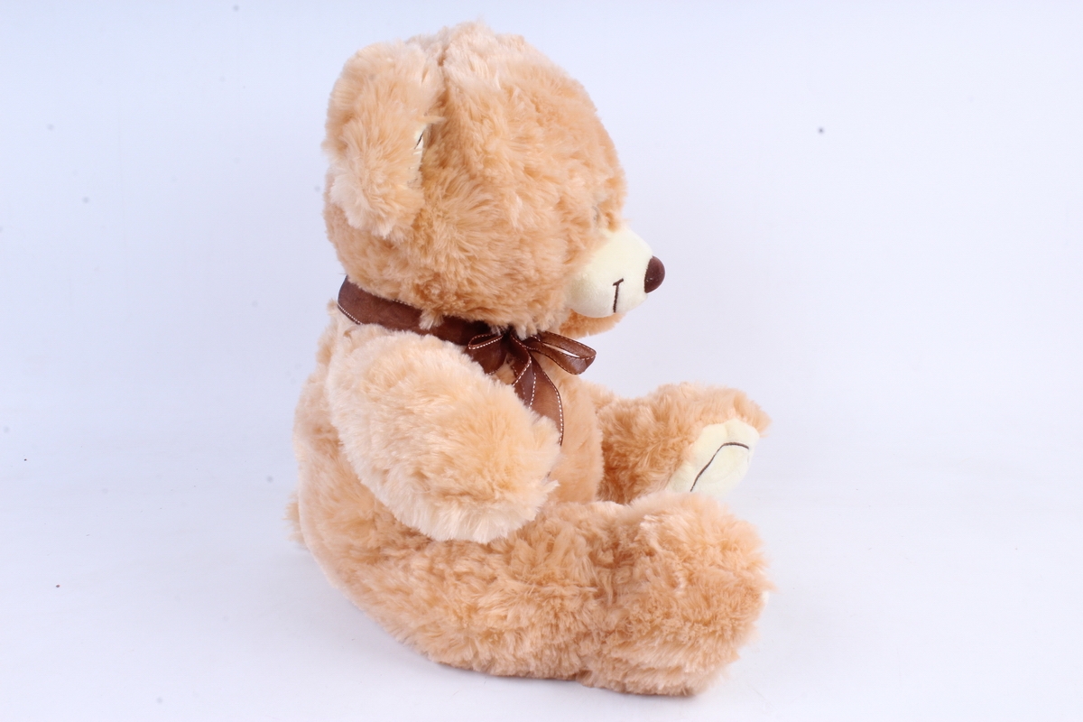 Игрушка мягкая Медведь 3 цвета бежевый     М-3715/38см