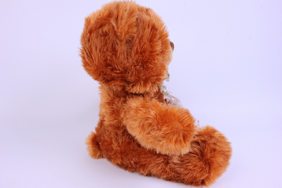 игрушка мягкая медведь коричневый аг-1375/34