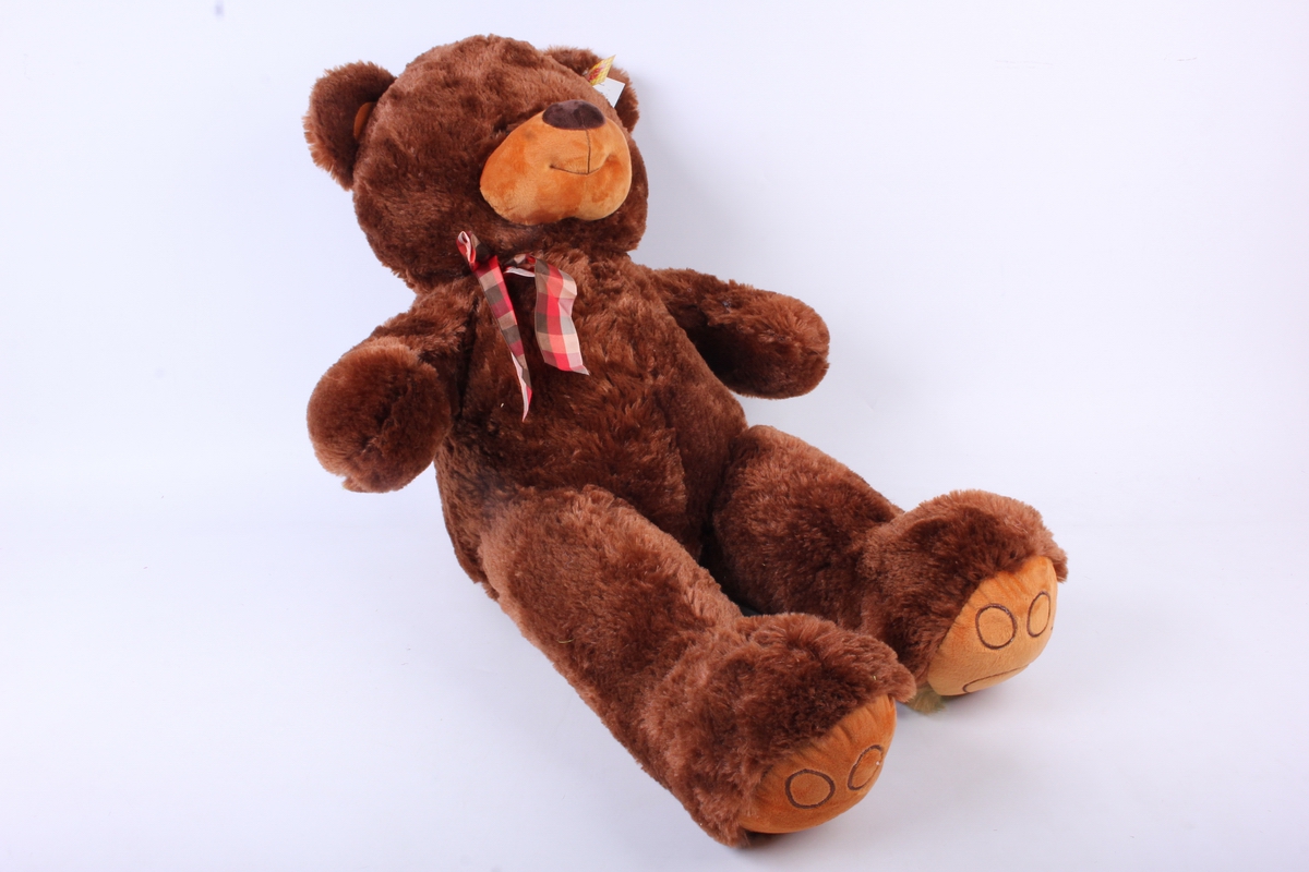 игрушка мягкая медведь коричневый м-1120/48 h=48cm
